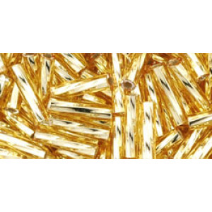 TOHO Twisted Bugle 9mm Lt Topaz 250gr - TW-03-22