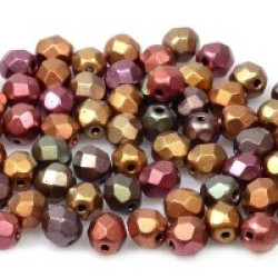Firepolished Beads 6mm 23980/01640 30pc