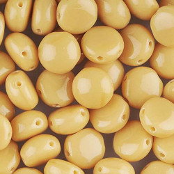 Candy 8mm Opaque Beige 20Bds/St 6St/Bg