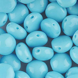Candy 8mm Lt Blue 20 Bds/St 6St/Bg