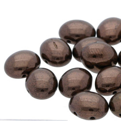 Candy Oval 10X12mm Jet Purple Bronze 150Pcs/Bag