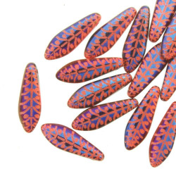 Dagger 5X16mm Red Coral Rye 25Bd/St 6St/Bg