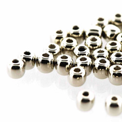 Round Druk True 2mm Nickel Plate 600Pc/Bg