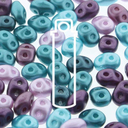Superduo 2.5X5mm Victorian Elegance-Aprx 22.5Gm/Tb