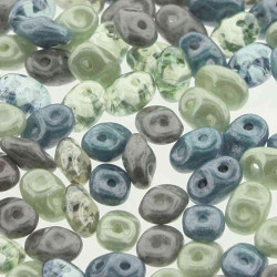 Superduo 2.5X5mm April Showers -100Gm/Bg