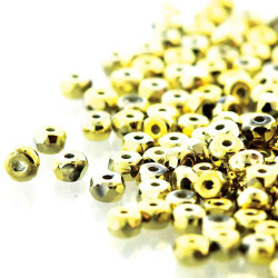 2X3mm Fac. Micro Spacers Full Amber 600Pcs/Bg