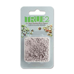 2X3mm Fac. Micro Spacers Full Labrador-Apprx 6Gm/Cd