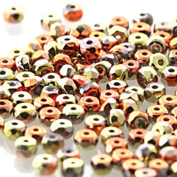 2X3mm Fac. Micro Spacers California Gold 600Pcs/Bg