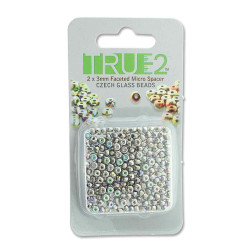 2X3mm Fac. Micro Spacers Nickel Plate Ab-Apprx 6Gm/Cd