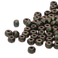 2X3mm Fac. Micro Spacers Polychrome Sage And Citrus 600Pcs/Bg