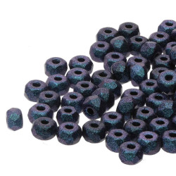 2X3mm Fac. Micro Spacers Polychrome Denim Blue 600Pcs/Bg