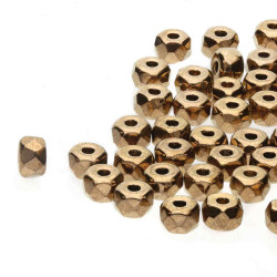 2X3mm Fac. Micro Spacers Light Metallic Bronze 600Pcs/Bg