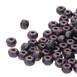 2X3mm Fac. Micro Spacers Polychrome Mix Berry 600Pcs/Bg