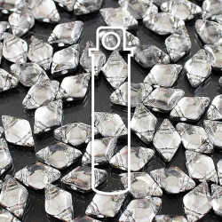 Gemduo 8X5mm Crystal Labrador 8+ Gm/Tb