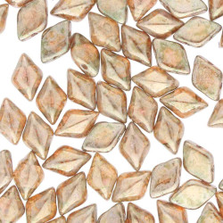 Gemduo 8X5mm Crystal Gleam Red Glaze-100Gm/Bg