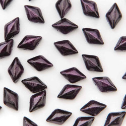 Gemduo 8X5mm Metalust Purple 100 Gm/Bg