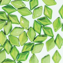 Gemduo 8X5mm Metalust Apple Green 100 Gm/Bg