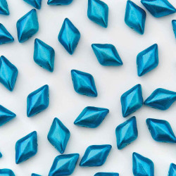 Gemduo 8X5mm Metalust Turquoise 100 Gm/Bg