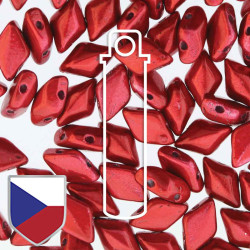 Gemduo 8X5mm Metalust Lipstick Red Czk Shld-8+Gm/Tb