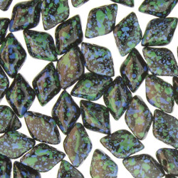 Gemduo 8X5mm Jet Blue Confetti 100Gm/Bg