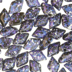 Gemduo 8X5mm Jet Indigo Confetti 100Gm/Bg