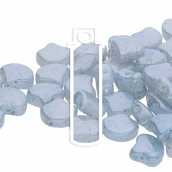 Ginko 7.5mm White Opal Blue Terracotta-22Gm/Tb