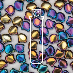 Ginko 7.5mm Jet Rnbw Iris-22Gm/Tb