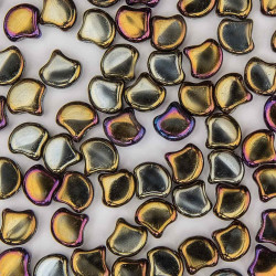 Ginko 7.5mm Jet Brown Iris-100 Gm/Bg