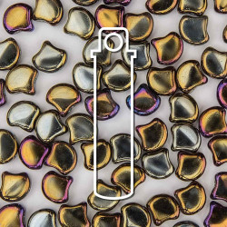 Ginko 7.5mm Jet Brown Iris-22Gm/Tb