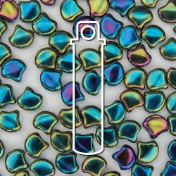 Ginko 7.5mm Jet Green Iris-22Gm/Tb