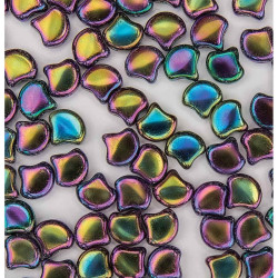 Ginko 7.5mm Jet Red Iris-100 Gm/Bg