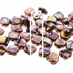 Ginko 7.5mm Jet Full Capri Gold Batik-22Gm/Tb