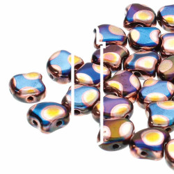 Ginko 7.5mm Jet Blue Sun Dot -22.5Gm/Tb