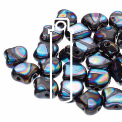 Ginko 7.5mm Jet Full Ab Batik-22Gm/Tb