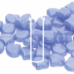 Ginko 7.5mm Opal Blue White Luster-22Gm/Tb