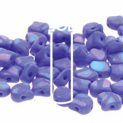 Ginko 7.5mm Opaque Blue Mat Full Ab-22Gm/Tb