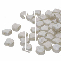 Ginko 7.5mm Opal Grey White Luster-22Gm/Tb