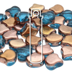 Ginko 7.5mm Aqua Capri Gold Czk Shld-22.5Gm/Tb