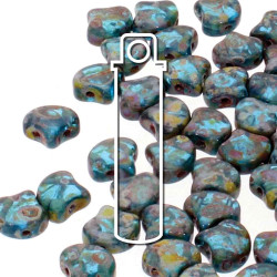 Ginko 7.5mm Aqua Travertine 22Gm/Tb