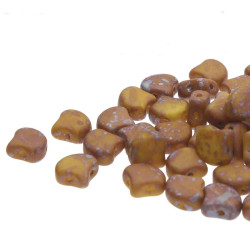 Ginko 7.5mm Matte Opq Yellow Rembr-100Gm/Bg