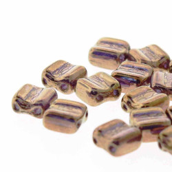 2 Hl Groovy Tle 6mm Crystal Bronze 30 Bds/St-8St/Bg