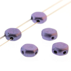 Honeycomb 6mm Jet Mtlc Suede Purple 30Bd/St 8St/Bg