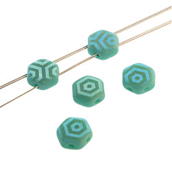 Honeycomb 6mm Tq Grn Lsr Web Mattab 30Bd/St 8St/Bg