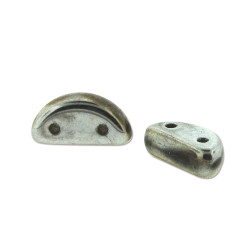 Half Moon 8X4mm Crystal Labrdr Full 50Bds/St-6St/Bg