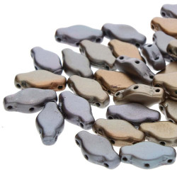 Navette 6X12mm Crystal Grey Rnbw-100Gm/Bg