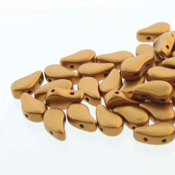 Paisley Duo 8X5mm Bronze Gold100Gm/Bg