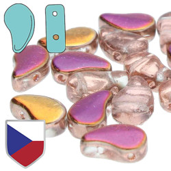 Paisley Duo 8X5mm Crystal Sliperit Czk Shld-50Gm
