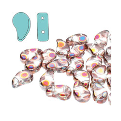 Paisley Duo 8X5mm Crystal Full Sliperit Dot -100Gm/Bg