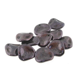 Petal 14X13mm Jet Trvrtn Blue-50Bds/St 3St/Bg