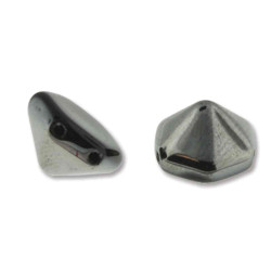 Pyramid Hex 2Hl 12mm Jet Chrom-12Bds/St-5St/Bg